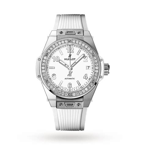 hublot women's white watch|elegant feminine ladies watches.